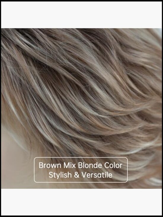 Short Pixie Cut Layered Synthetic Wig Natural Looking Daily Party Heat Resistant main image 5